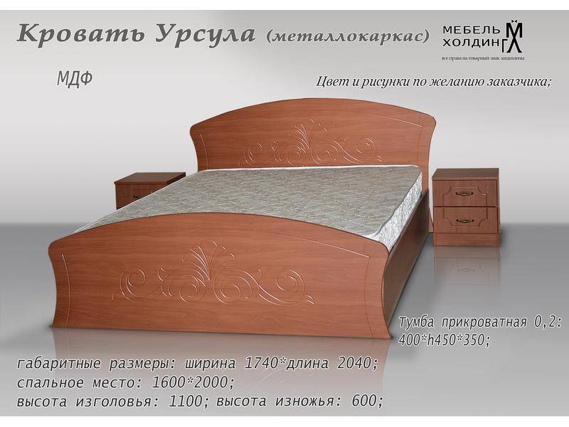 кровать «урсула» в Сочи