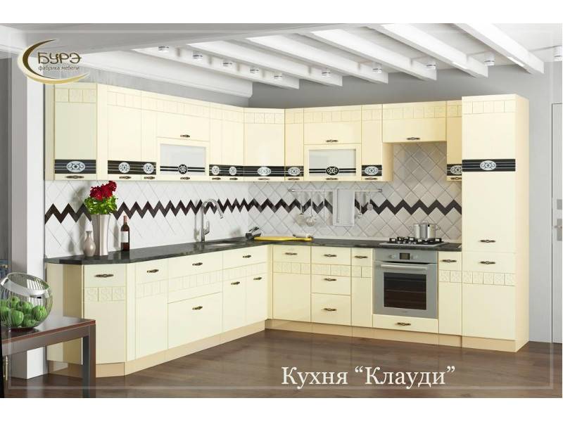 кухня угловая клауди 1 в Сочи