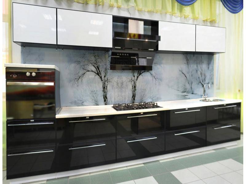 глянцевая кухня люцерн в Сочи