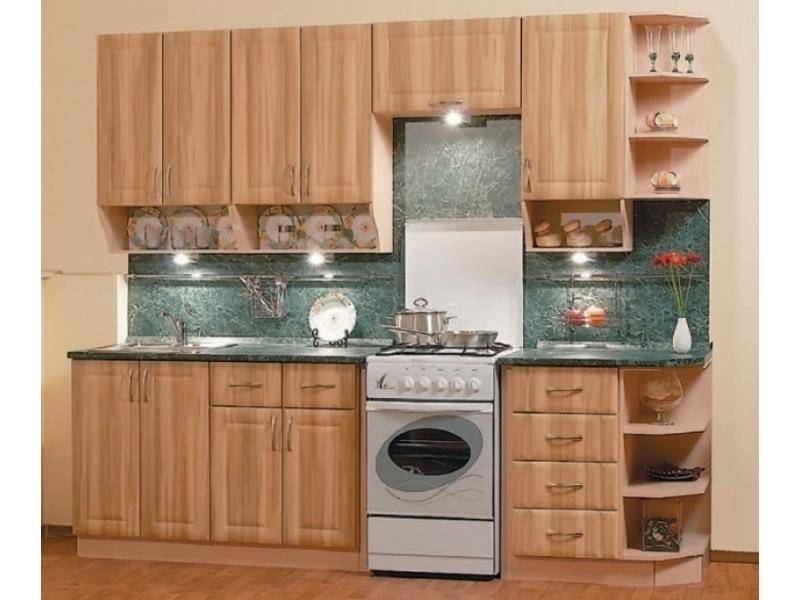 кухонный гарнитур прямой ева-9 в Сочи