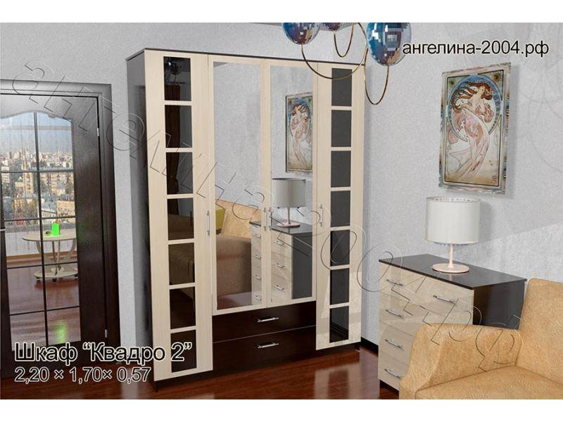 шкаф квадро 2 в Сочи