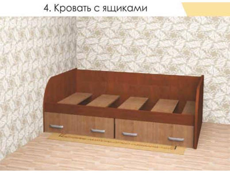 кровать с ящиками в Сочи