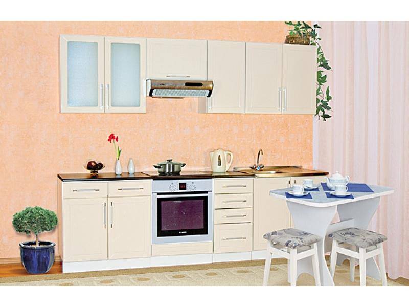 кухонный гарнитур прямой светлана в Сочи