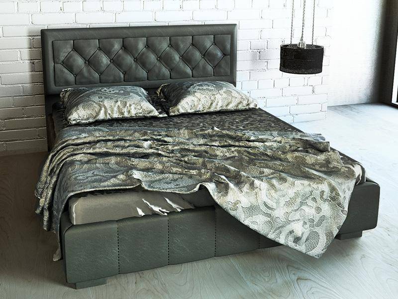 кровать олимпия (grey) с поъемным механизмом в Сочи