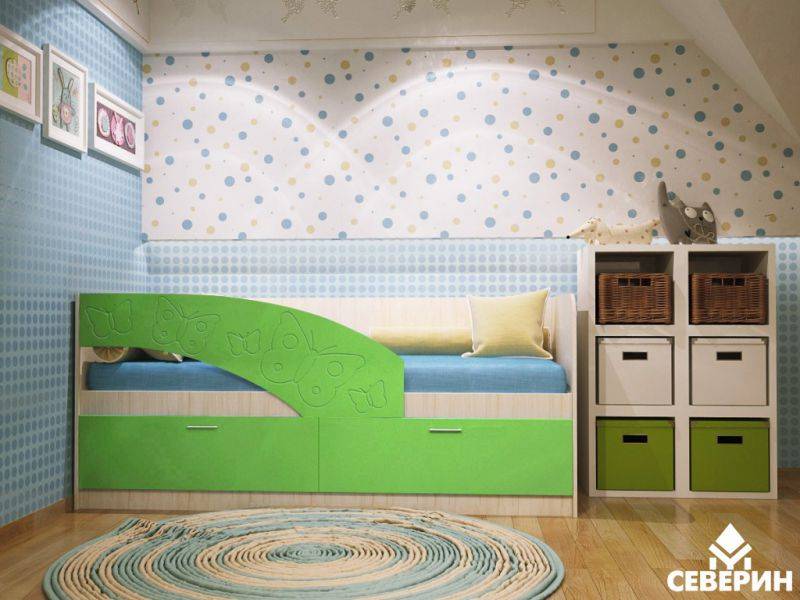 кровать детская бабочки в Сочи