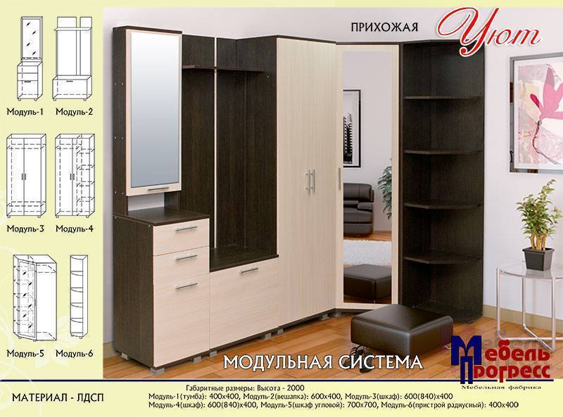 прихожая «уют» в Сочи