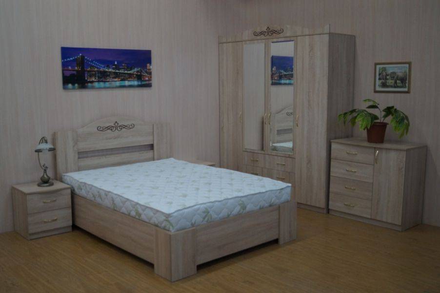 красивая современная спальня гармония в Сочи