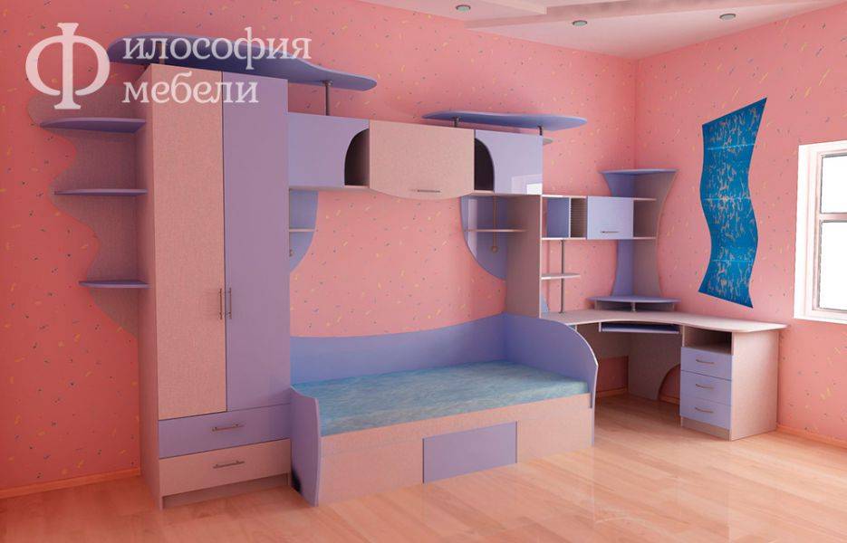 набор мебели в детскую №3 в Сочи