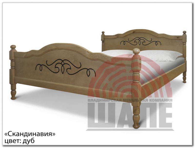 двуспальная кровать скандинавия в Сочи