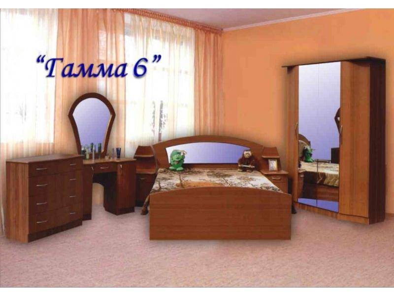 спальня гамма 6 лдсп в Сочи