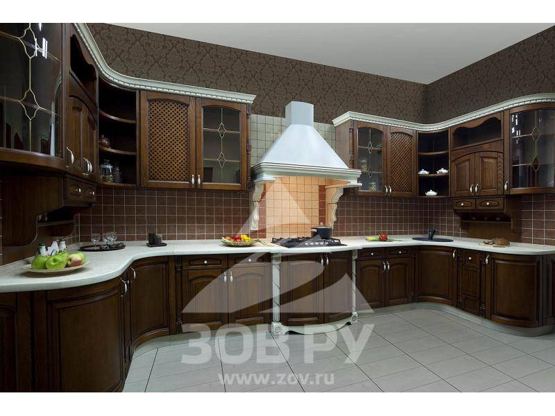 кухонный гарнитур массив ясень т502/109 в Сочи
