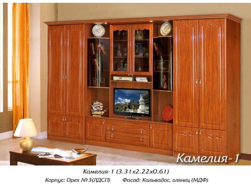 гостиная стенка камелия в Сочи