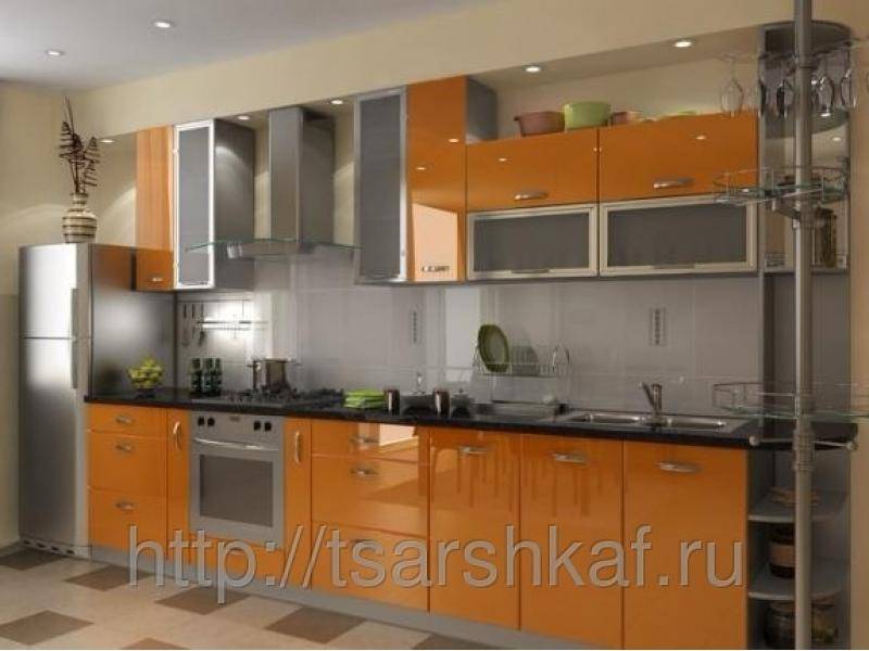 кухня из пластика п27 в Сочи