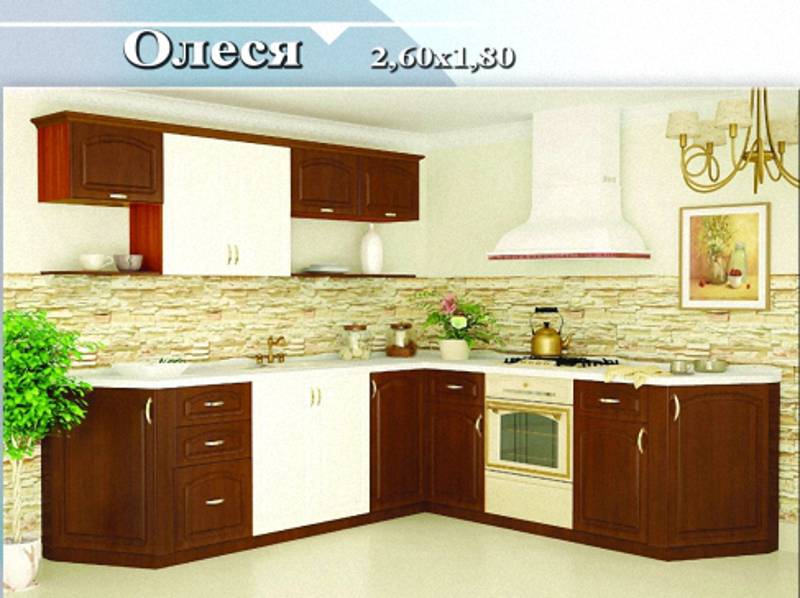 кухня угловая «олеся» в Сочи