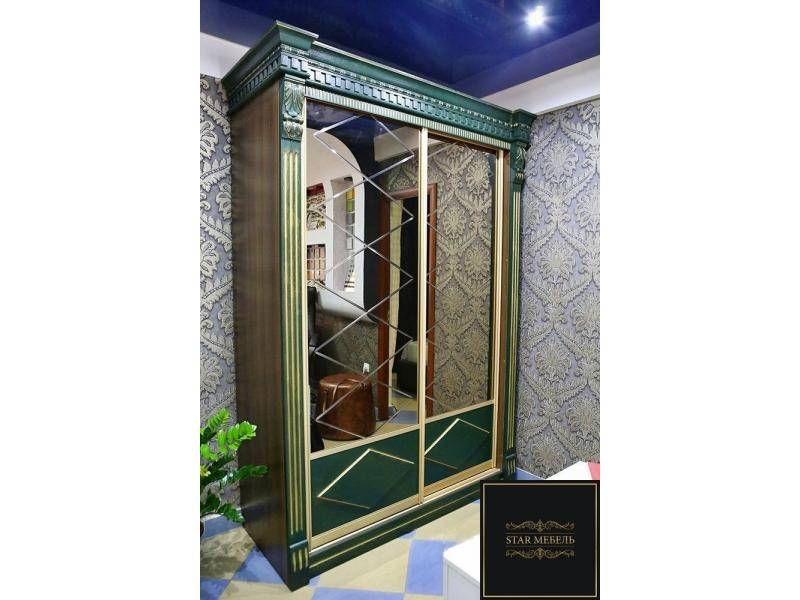 стильный шкаф-купе с зеркалом в Сочи