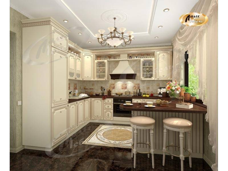 кухня угловая «каролина виоланта» в Сочи