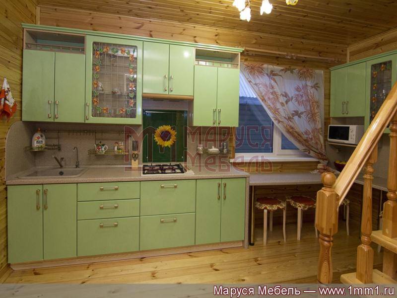 кухня прямая пвх в Сочи