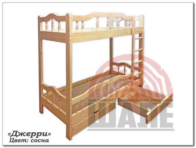 детская двухъярусная кровать джерри в Сочи