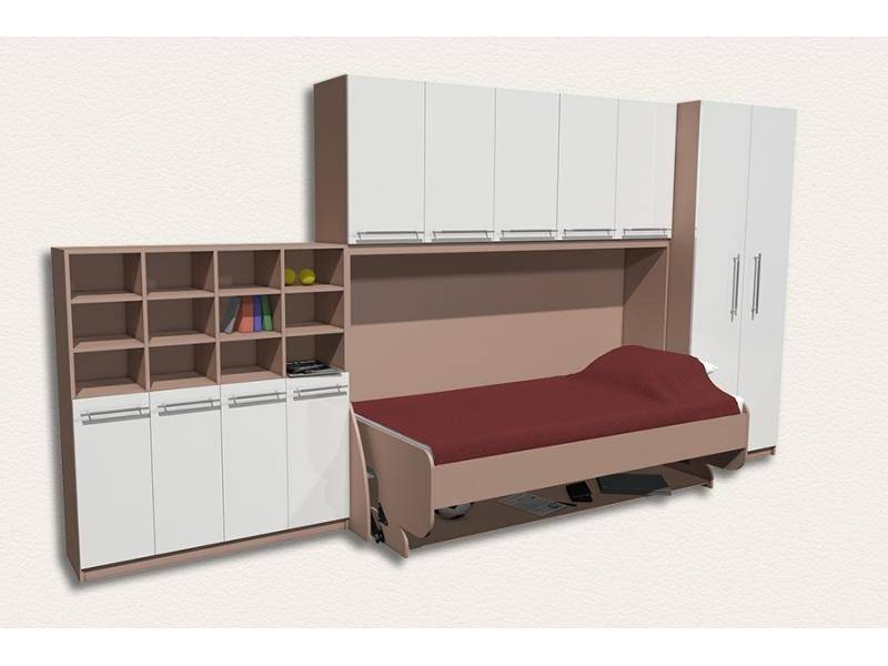 вместительная мебель junior-2 в детскую в Сочи