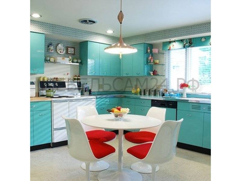 бирюзовая кухня бриз классик в Сочи