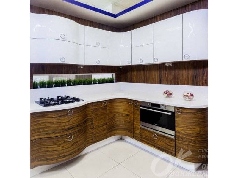 угловая кухня натюрель в Сочи