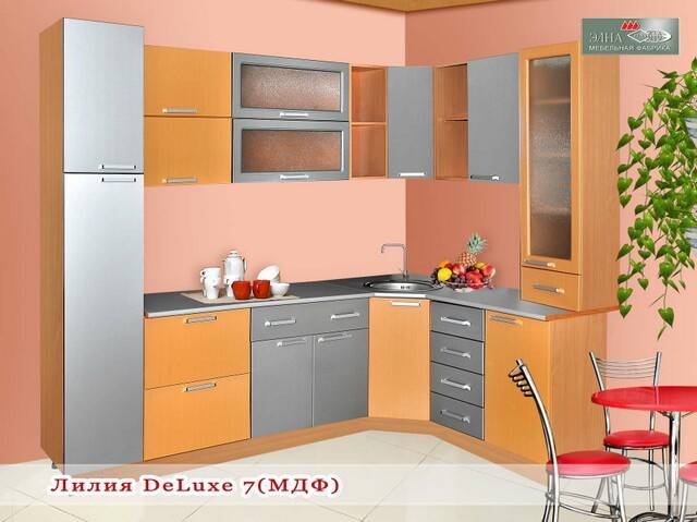 кухня лилия deluxe 7 в Сочи