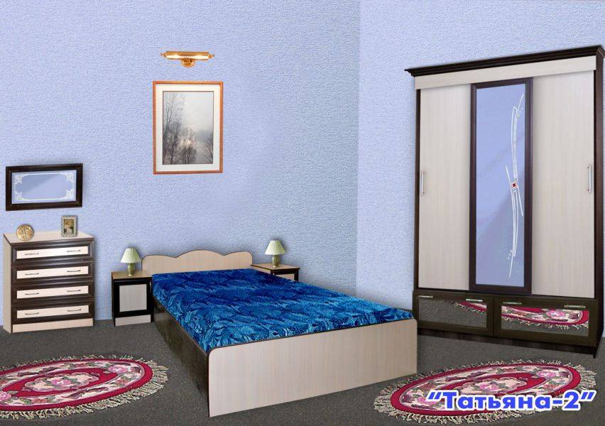 спальный гарнитур татьяна 2 в Сочи
