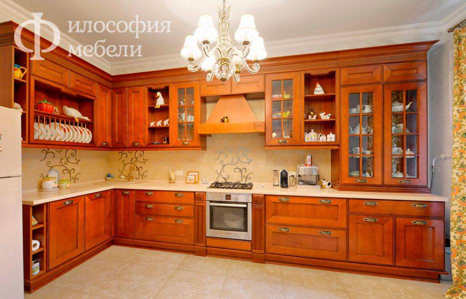 угловая кухня №18 в Сочи