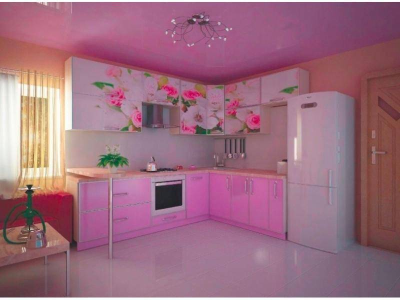 кухня нежный букет в Сочи