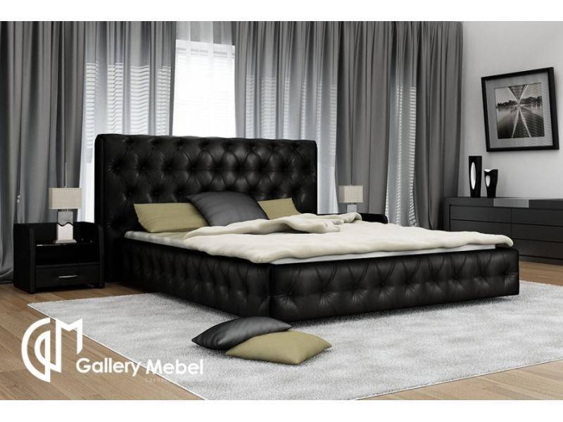 черная кровать letto gm 01 в Сочи