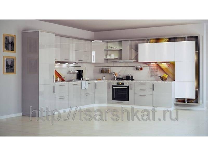 кухня из пластика п23 в Сочи