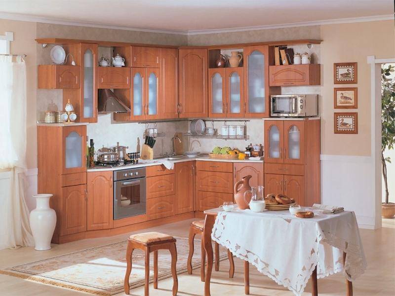 кухня угловая арка в Сочи