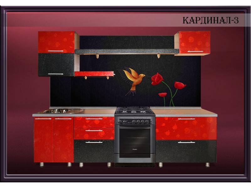 кухонный гарнитур кардинал 3 в Сочи