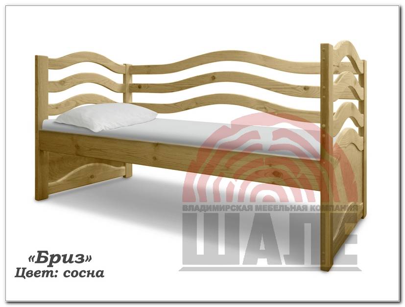 кровать с высокой спинкой бриз в Сочи