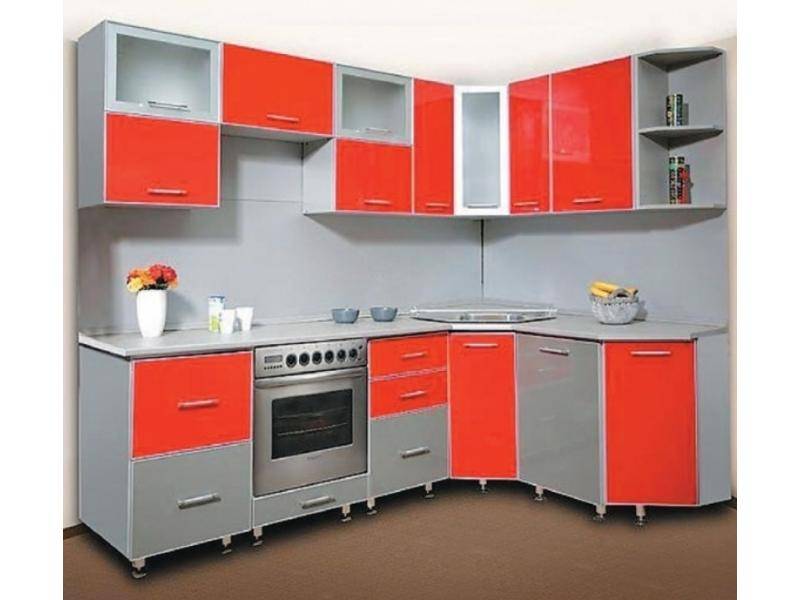кухонный гарнитур прямой №2 2600х1700 в Сочи