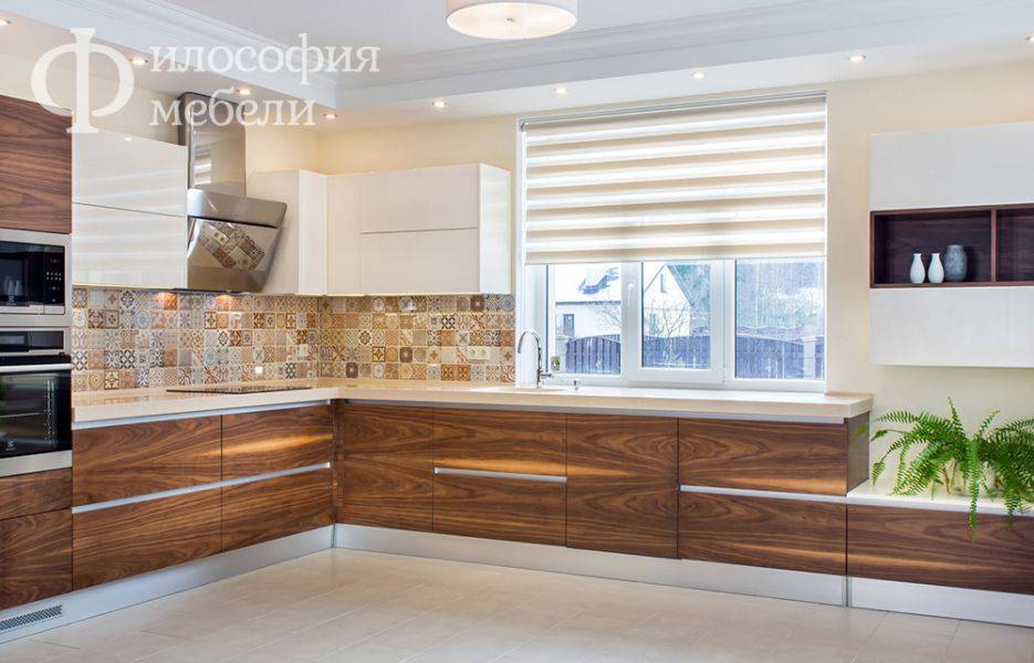 угловая кухня №34 в Сочи
