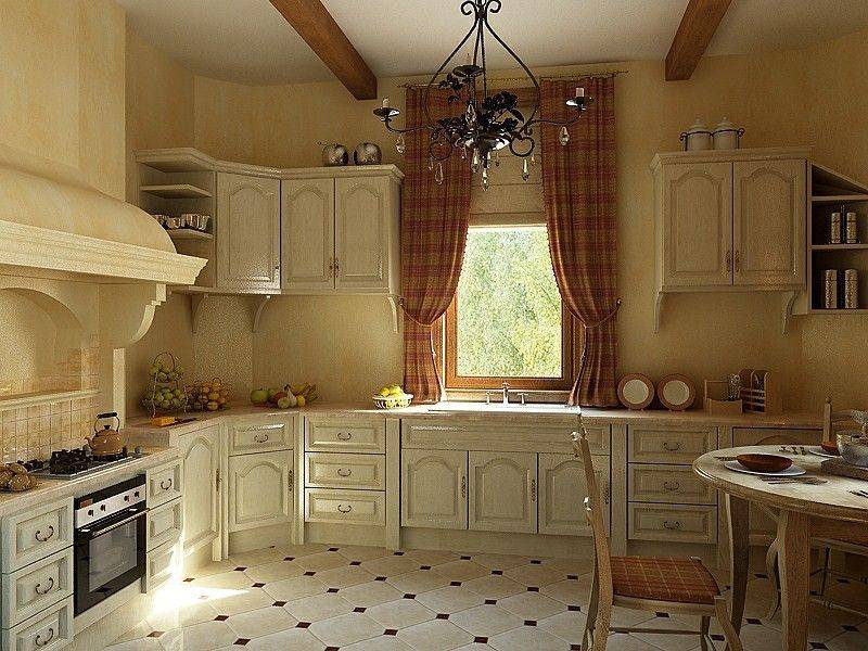 угловая кухня классическая в Сочи