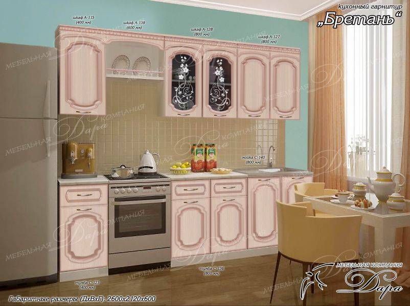кухонный гарнитур бретань в Сочи
