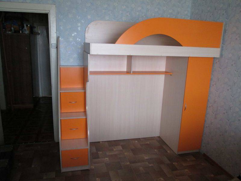 кровать-чердак в детскую в Сочи