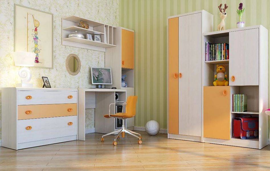 светлая детская мебель 8 в Сочи
