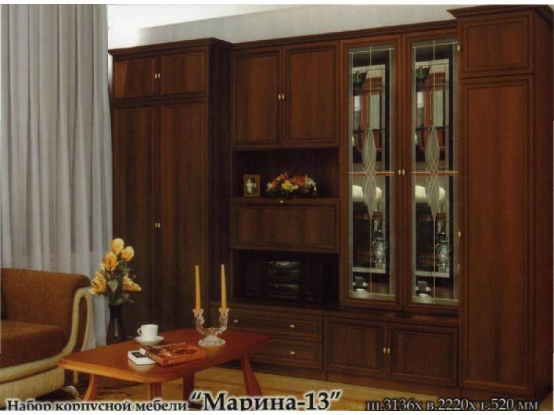 гостиная стенка марина 13 в Сочи