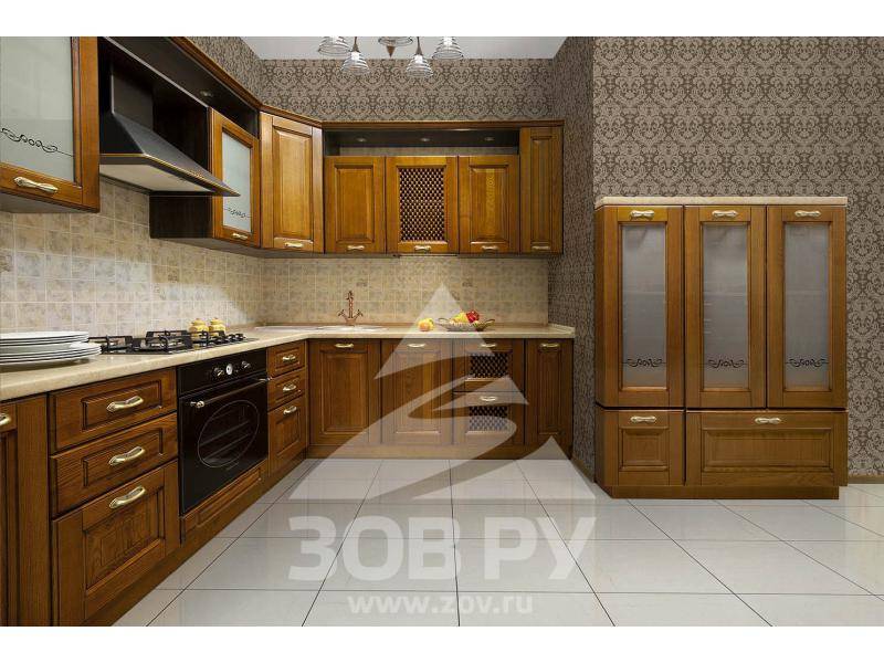 кухонный гарнитур массив ясень т502 102 в Сочи