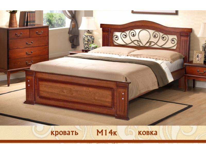 кровать м 14 с коваными элементами в Сочи