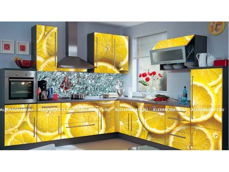 кухня угловая александрия лимоны в Сочи