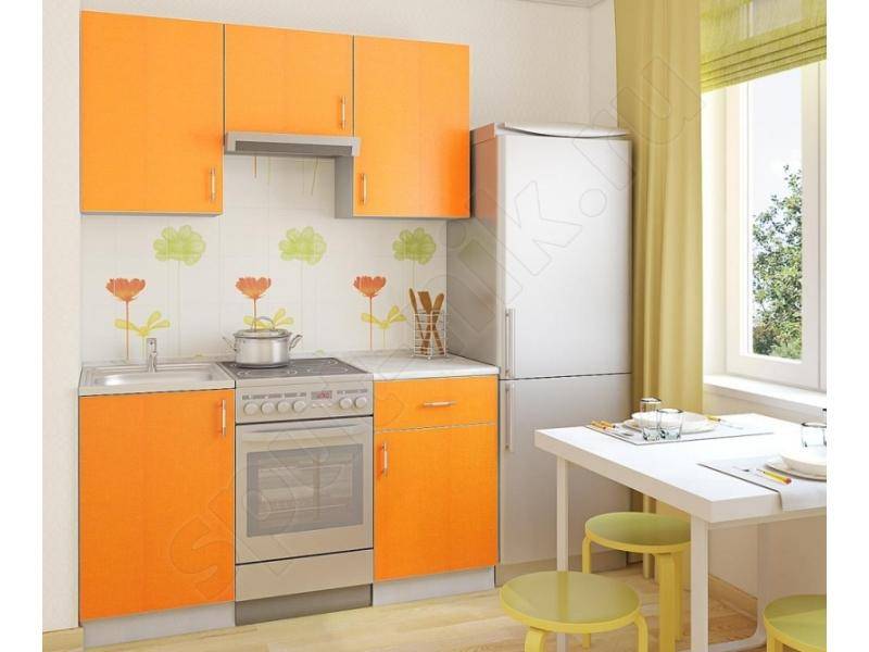 кухонный гарнитур прямой манго в Сочи