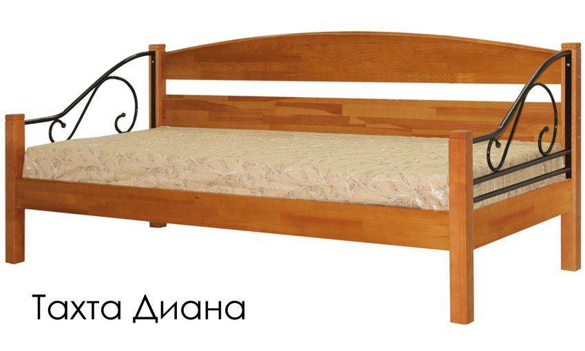 тахта диана из массива сосны в Сочи