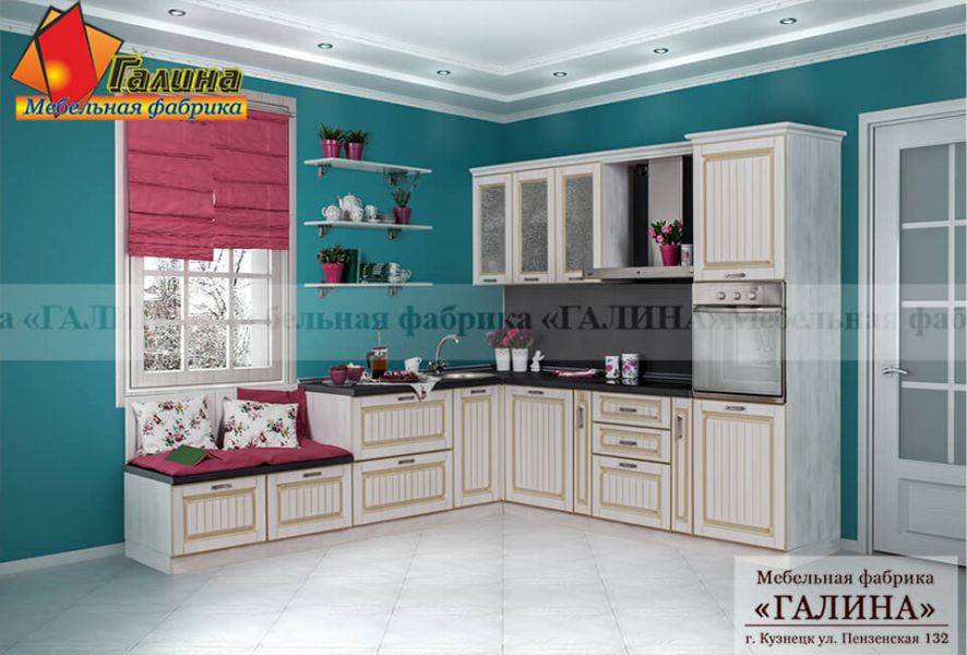 кухонный гарнитур патина 005 в Сочи