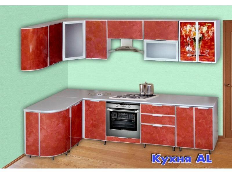 коричневая кухня al в Сочи