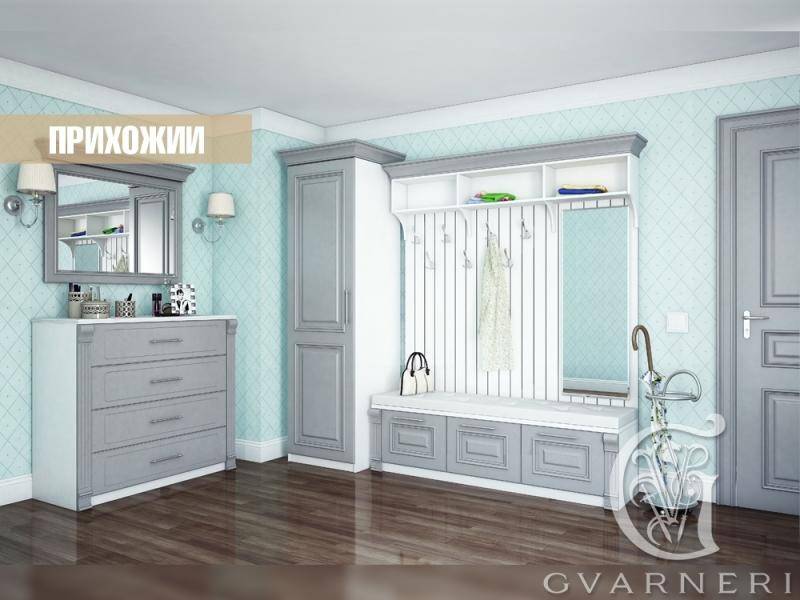 светлая прихожая enigma в Сочи