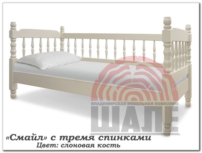 детская кровать смайл массив сосны в Сочи